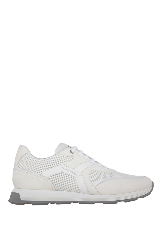 Stefano Ricci white men's genuine leather sneakers 177121 - photo 1