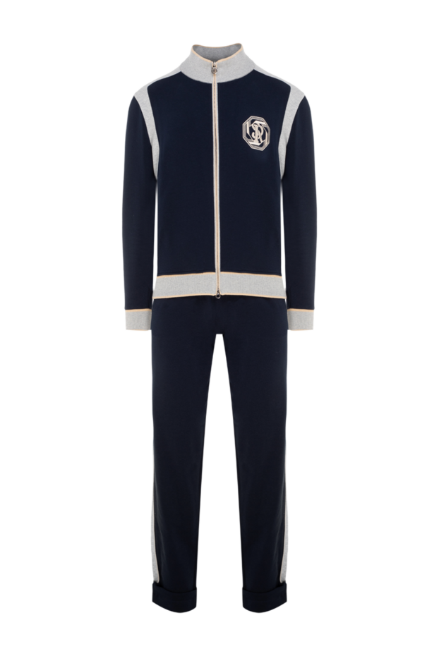 Walking suit made of cotton and elastane blue - photo 1