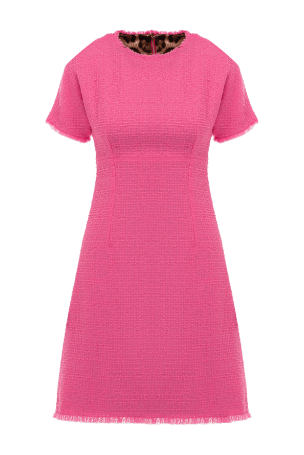 Dolce & Gabbana woman women's pink dress made of wool and polyamide buy with prices and photos 177204 - photo 1