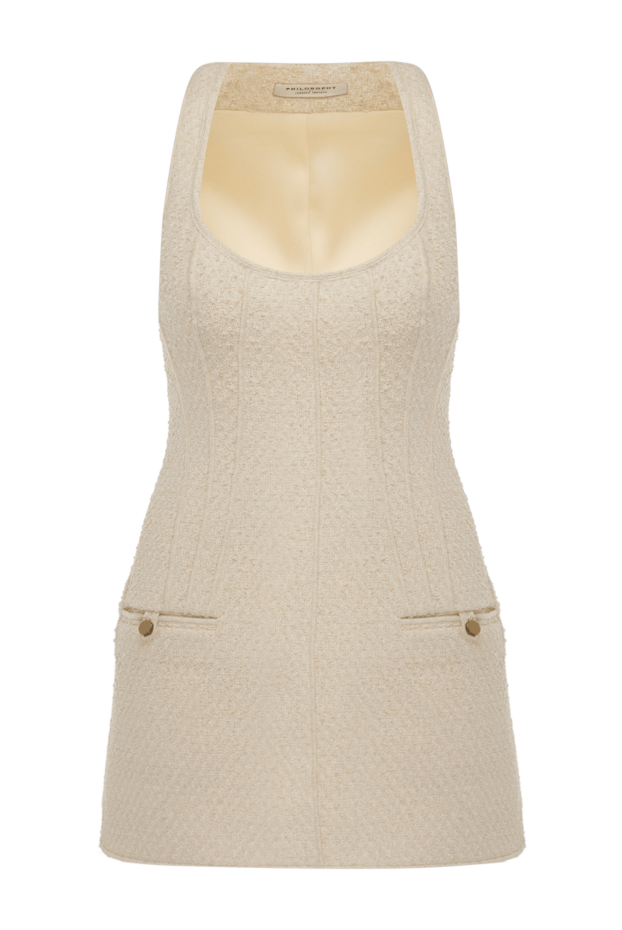 Philosophy di Lorenzo Serafini woman women's dress beige buy with prices and photos 177236 - photo 1