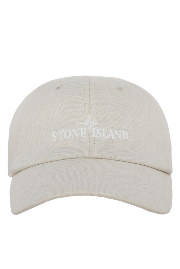 Stone Island man cotton cap for men, beige buy with prices and photos 177283 - photo 1