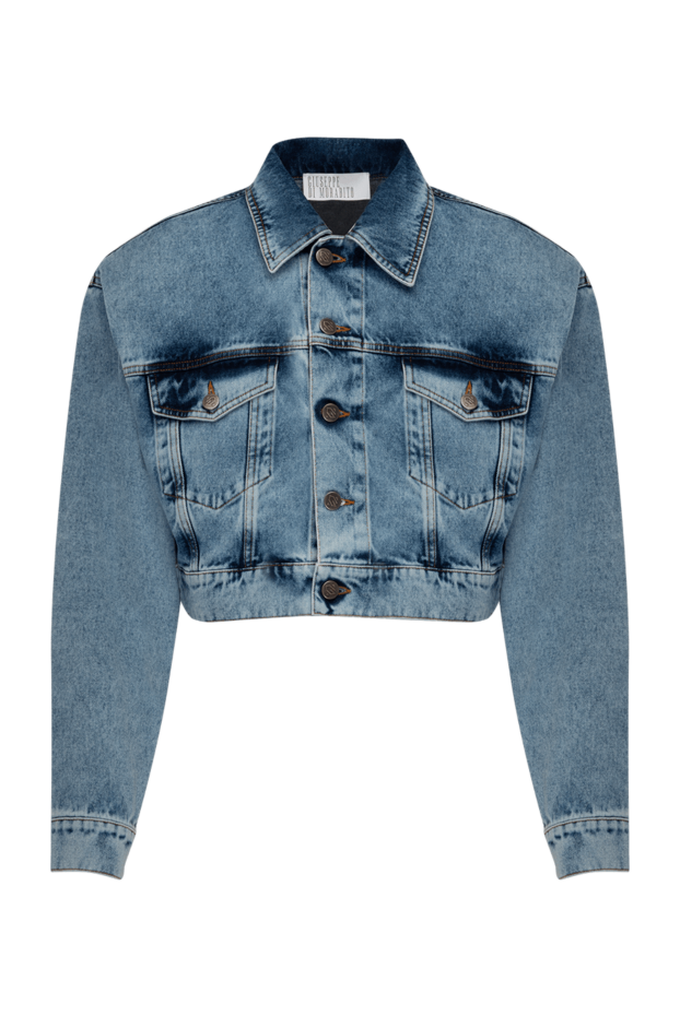 Giuseppe Di Morabito woman women's cotton denim jacket, blue buy with prices and photos 177289 - photo 1