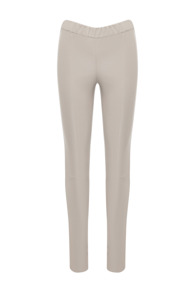 Max&Moi leggings made of genuine leather for women white 177311 - photo 1