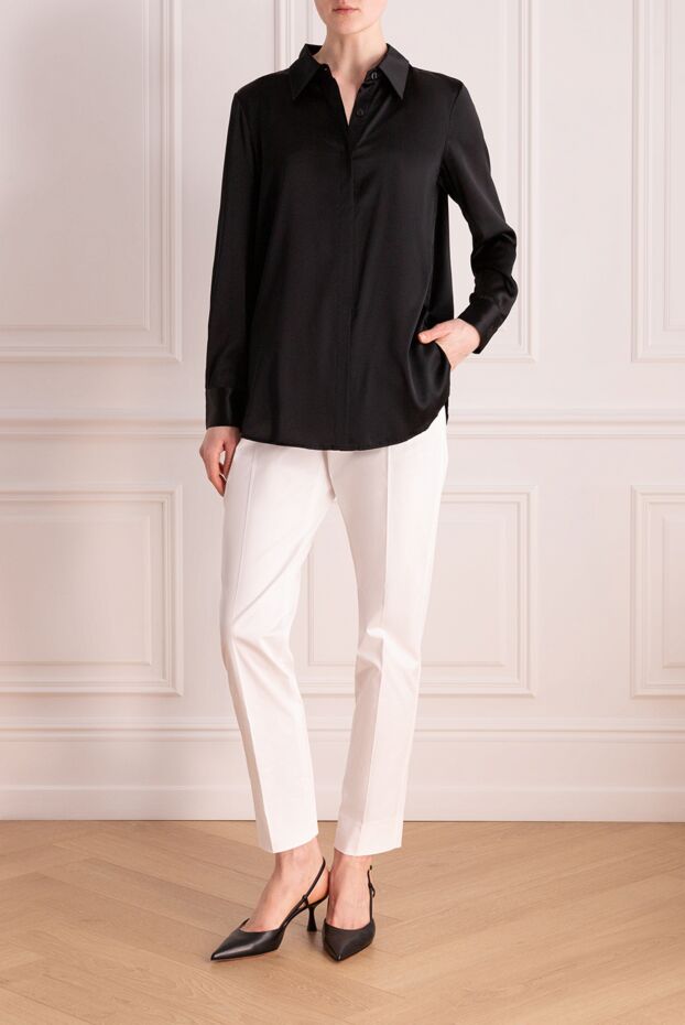 Max&Moi woman women's black silk and elastane shirt buy with prices and photos 177325 - photo 2