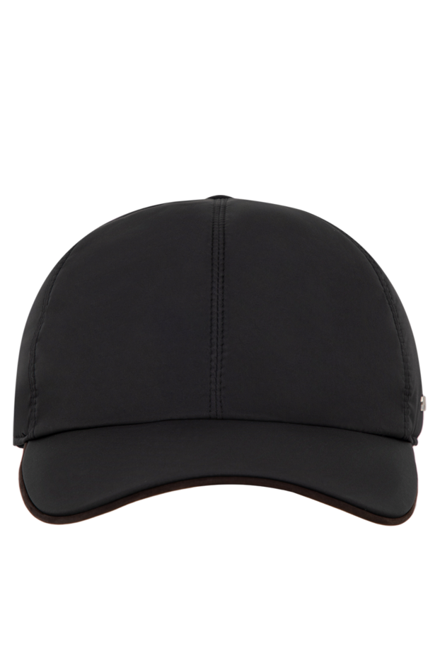 Ermenegildo Zegna man men's black polyester cap buy with prices and photos 177334 - photo 1