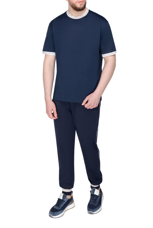 Eleventy men's t-shirt blue 177536 - photo 2