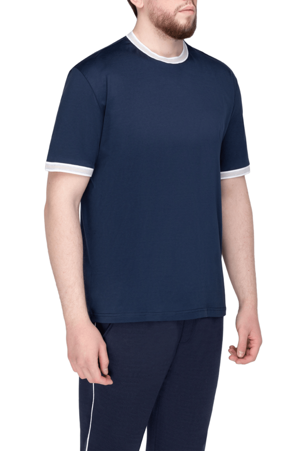 Eleventy men's t-shirt blue 177536 - photo 3
