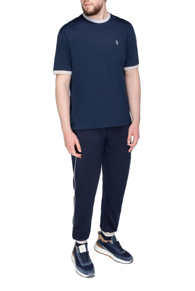 Eleventy men's t-shirt blue 177538 - photo 2