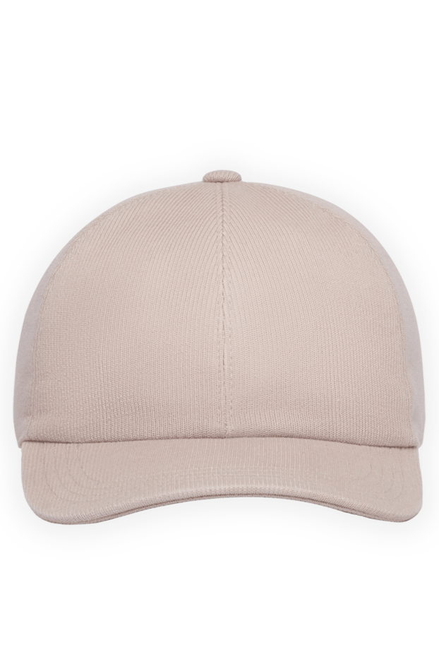 Eleventy beige cotton cap for men 177549 - photo 1