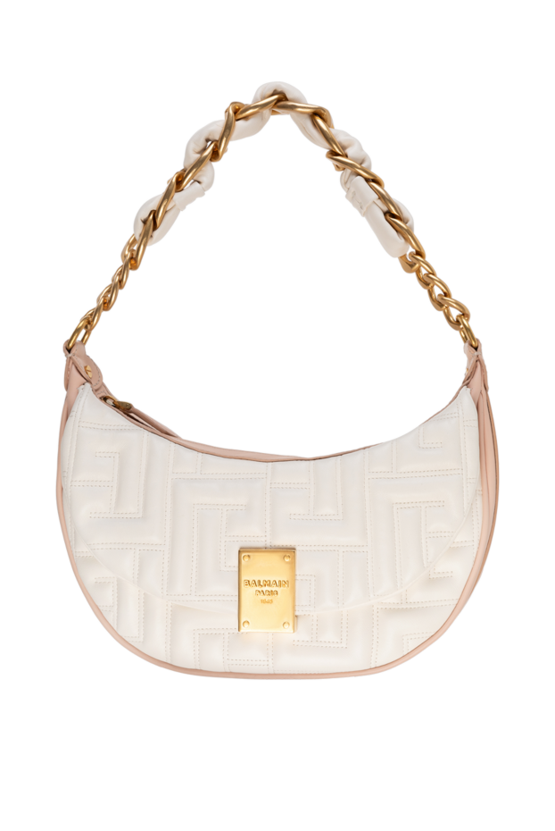 Balmain woman women's leather bag, beige buy with prices and photos 177561 - photo 1