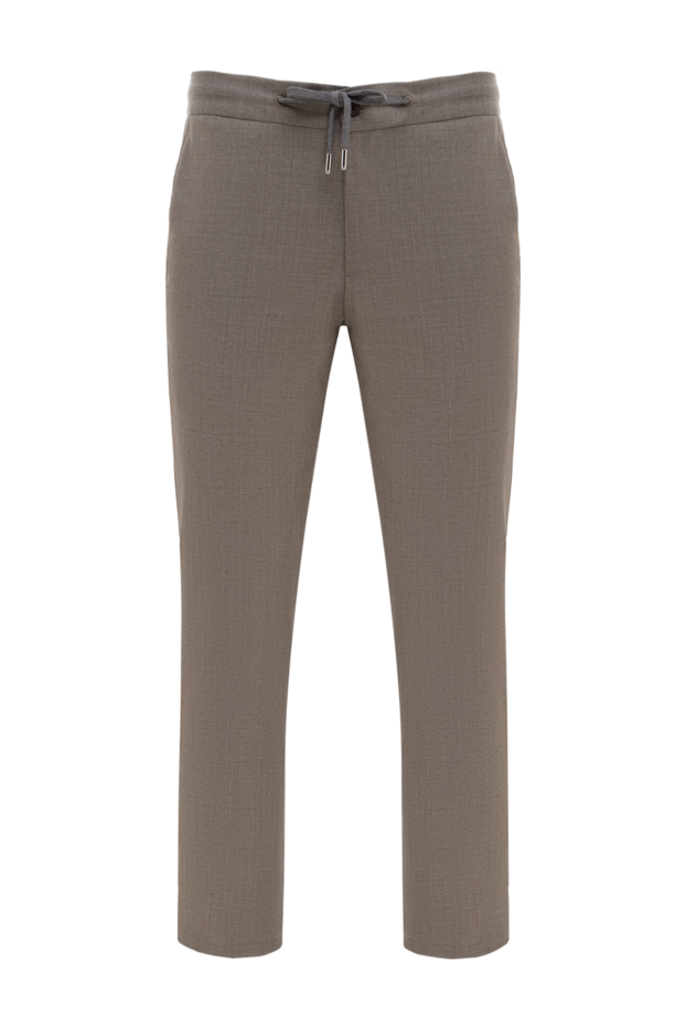 Cesare di Napoli man men's gray wool trousers buy with prices and photos 177577 - photo 1
