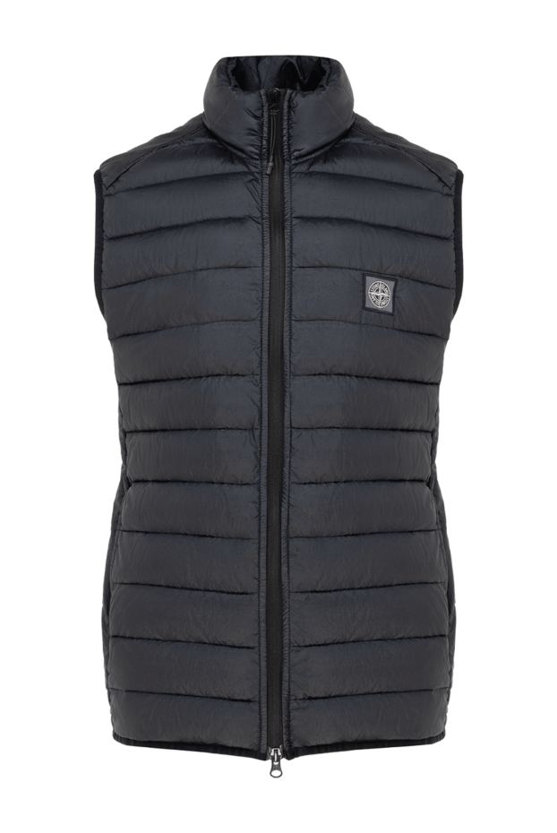 Stone Island man polyamide vest men's blue buy with prices and photos 177601 - photo 1