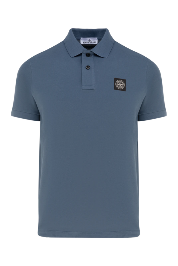 Stone Island man men's blue cotton polo buy with prices and photos 177611 - photo 1