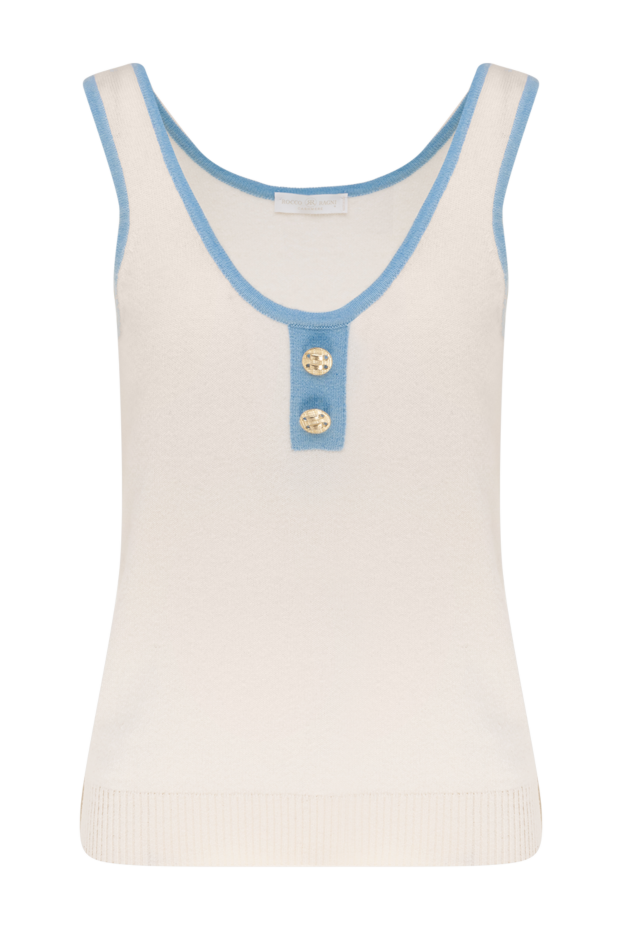 Rocco Ragni woman women's cashmere tank top, beige buy with prices and photos 177648 - photo 1