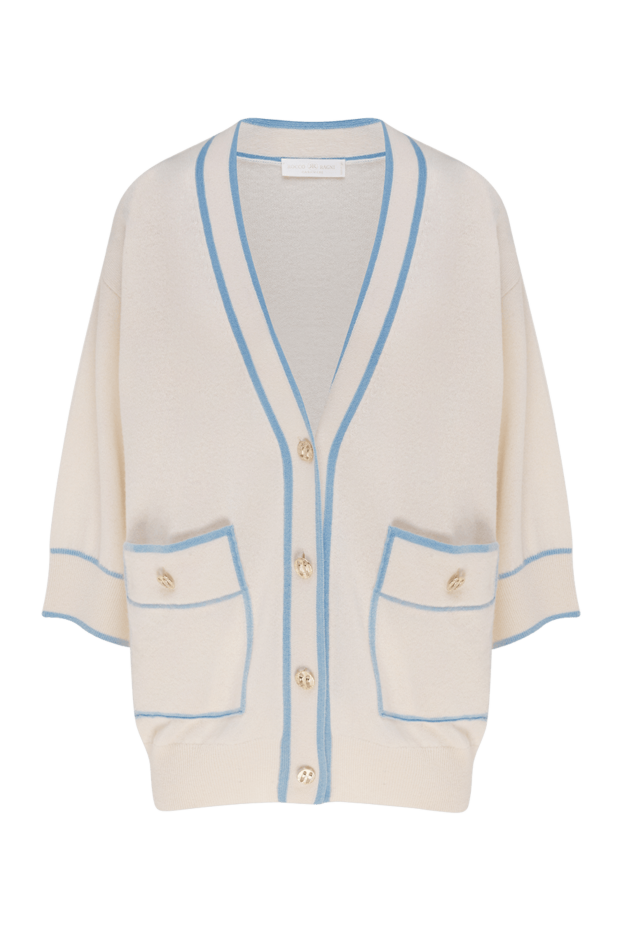 Rocco Ragni woman women's cashmere cardigan beige buy with prices and photos 177649 - photo 1