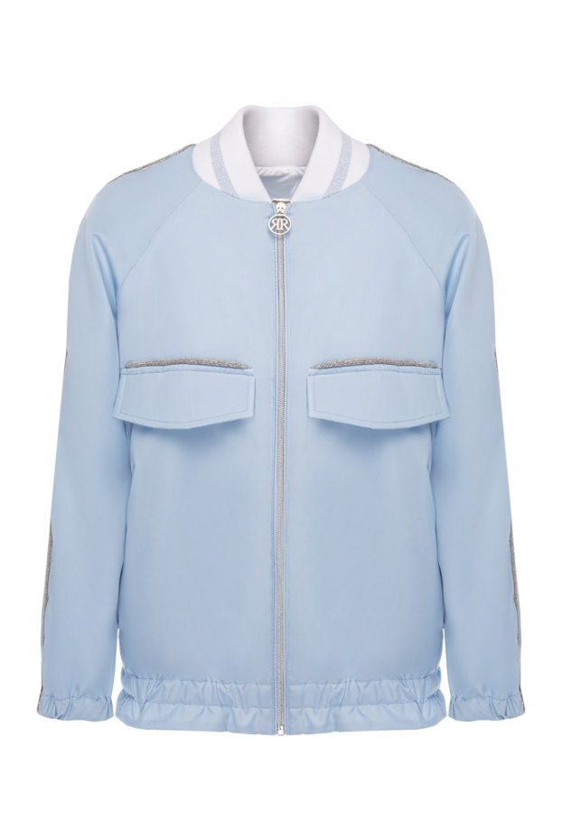 Rocco Ragni woman cotton jacket for women, blue buy with prices and photos 177650 - photo 1