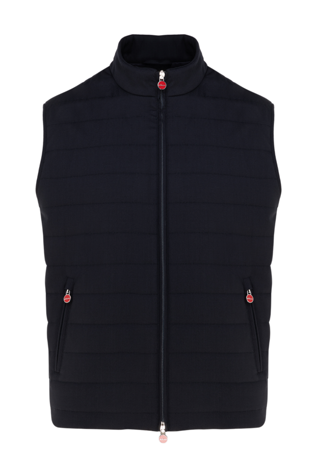 Kiton man men's vest black 177714 - photo 1