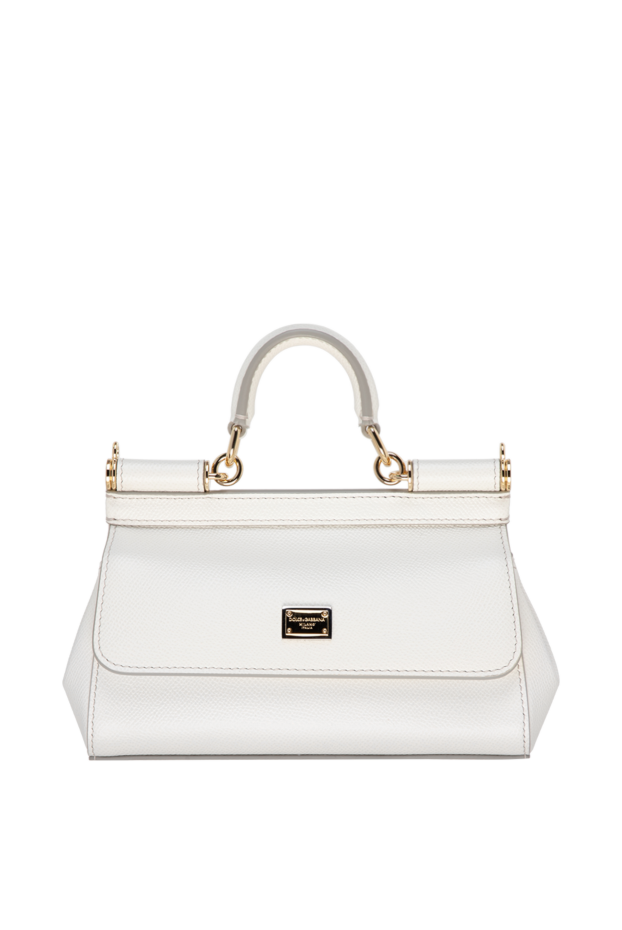 Dolce & Gabbana woman women's white genuine leather bag buy with prices and photos 177755 - photo 1