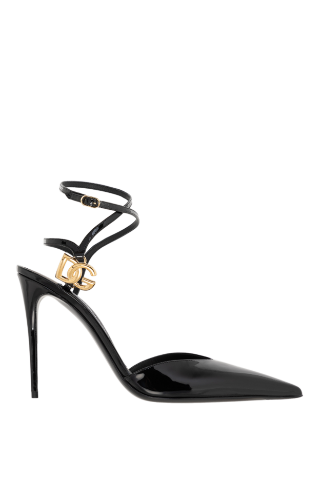 Dolce & Gabbana woman women's black leather sandals buy with prices and photos 177766 - photo 1