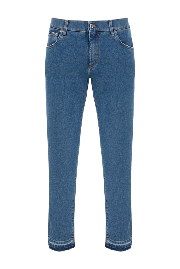 Dolce & Gabbana man blue cotton and elastane jeans for men buy with prices and photos 177793 - photo 1