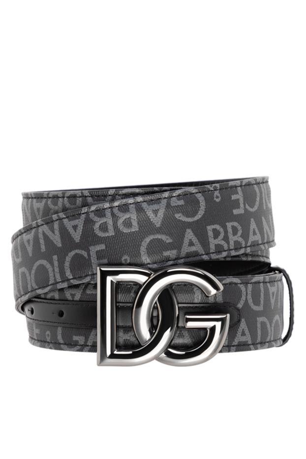 Dolce & Gabbana man genuine leather belt for men, gray buy with prices and photos 177797 - photo 1