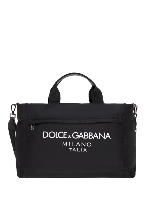 Men's travel bag black - photo 1