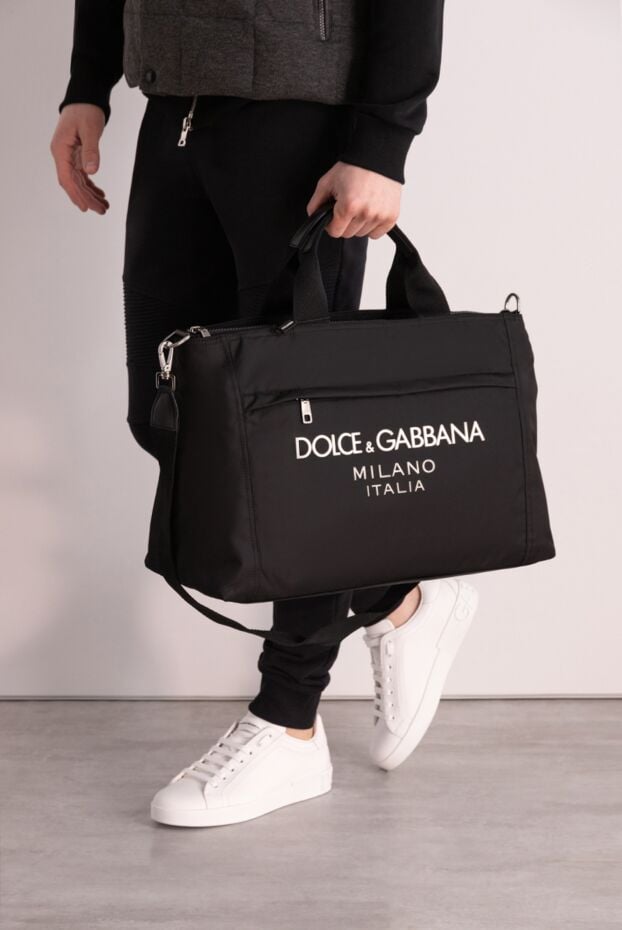 Men's travel bag black - photo 2