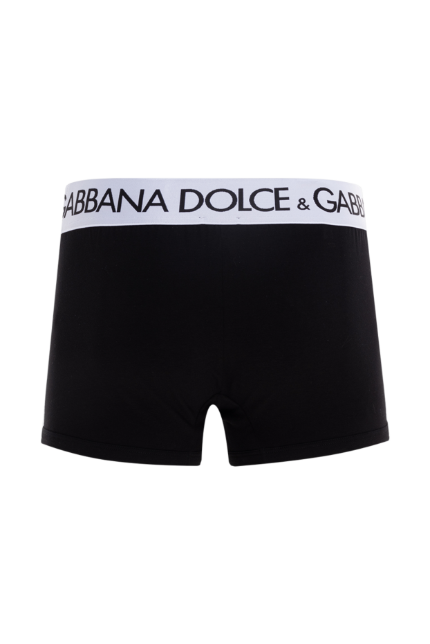 Dolce & Gabbana man black men's boxer briefs made of cotton and elastane buy with prices and photos 177804 - photo 2