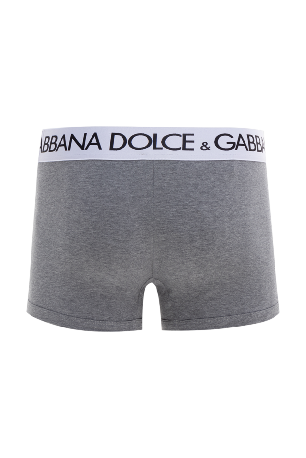 Dolce & Gabbana man gray men's boxer briefs made of cotton and elastane buy with prices and photos 177805 - photo 2