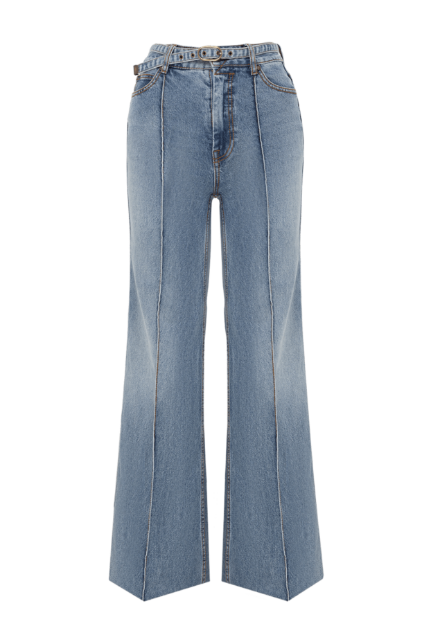 Zimmermann vintage-style jeans with a belt and decorative seams at the front 177815 - photo 1