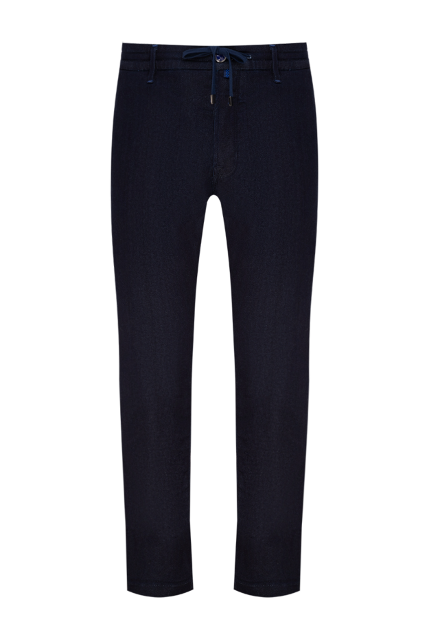 Jacob Cohen dark blue jeans with textile drawstring and minimalist trim 177829 - photo 1