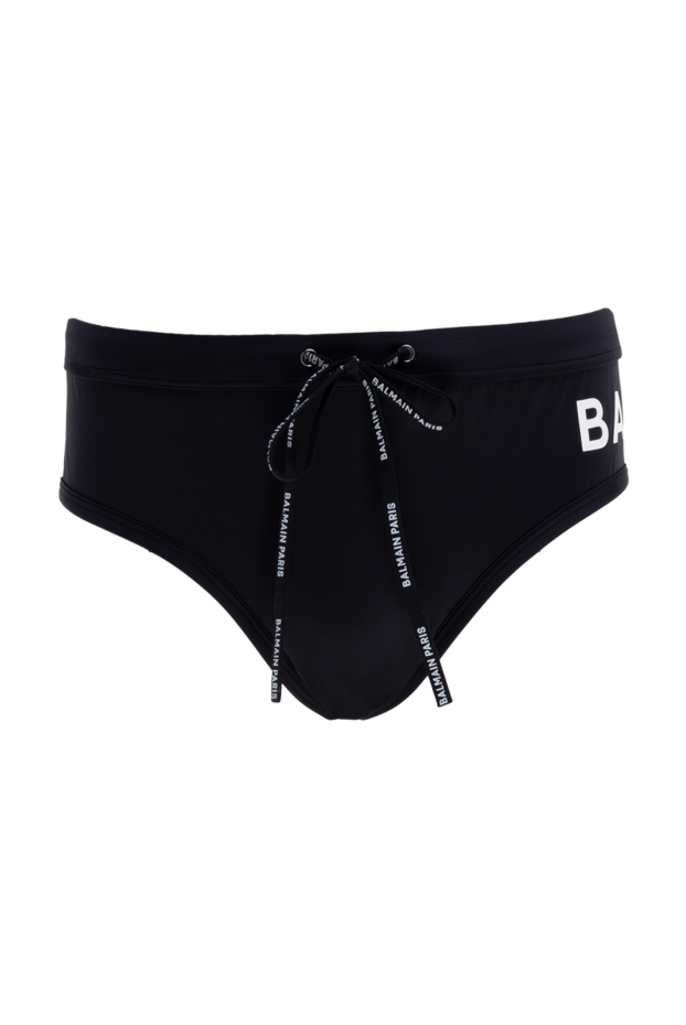 Balmain man black men's swimming trunks made of polyamide and elastane buy with prices and photos 177844 - photo 1