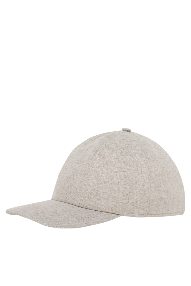 MSGM beige viscose and linen cap for women 177861 - photo 3