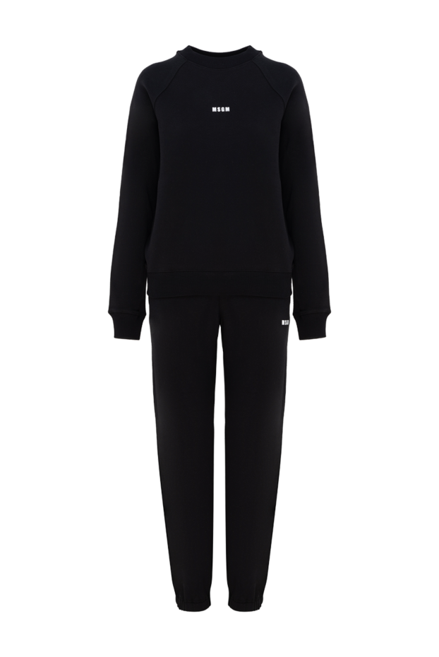 MSGM woman women's black walking suit made of cotton buy with prices and photos 177875 - photo 1