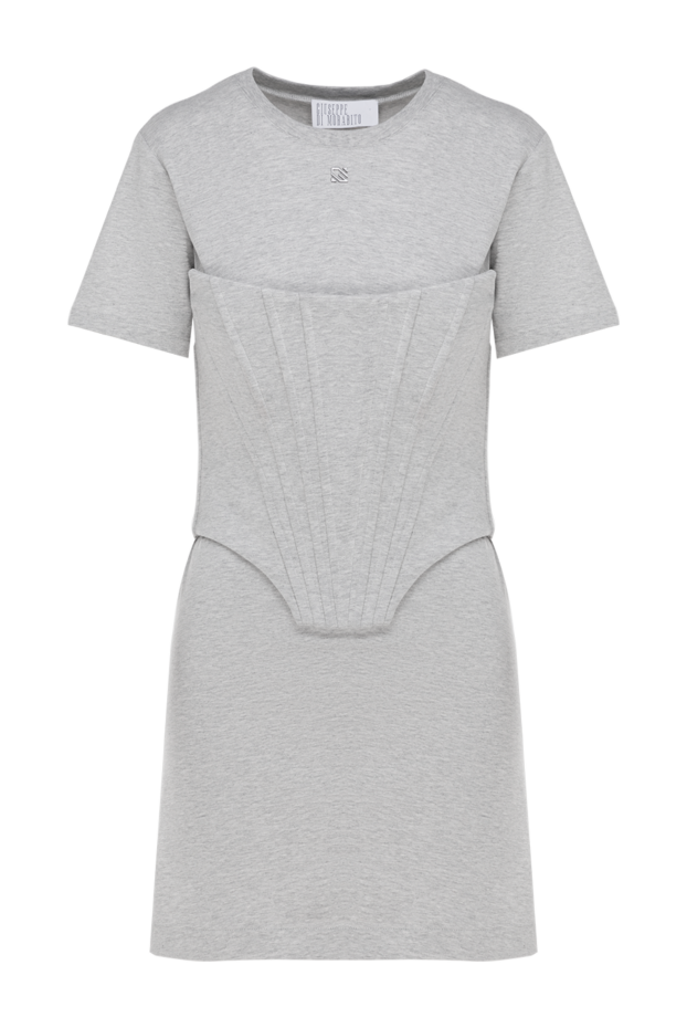 Giuseppe Di Morabito woman women's gray cotton dress buy with prices and photos 177939 - photo 1