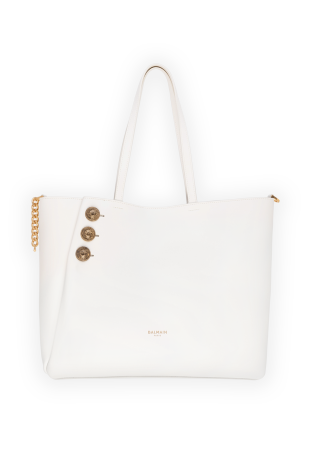 Balmain woman white genuine leather women's bag buy with prices and photos 177969 - photo 1