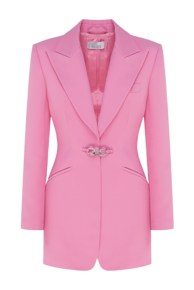 Cotton and linen jacket for women pink - photo 1