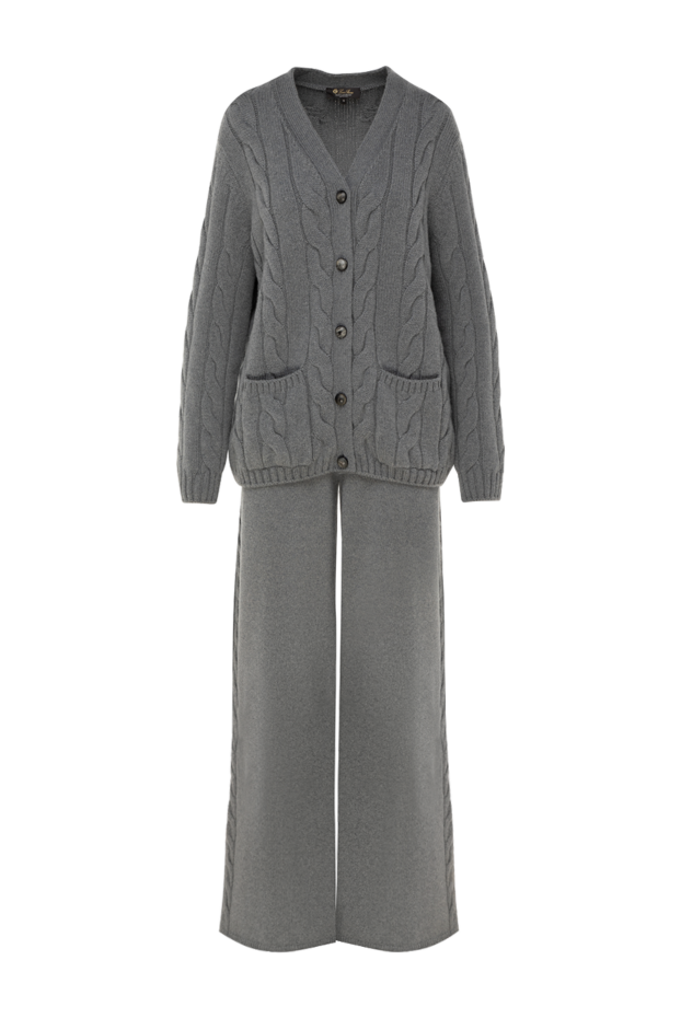 Loro Piana woman walking suit made of cashmere gray buy with prices and photos 178074 - photo 1