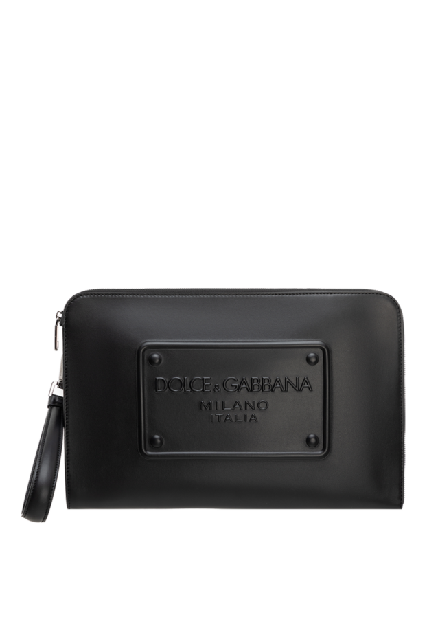 Dolce & Gabbana man men's black calfskin folder buy with prices and photos 178076 - photo 1