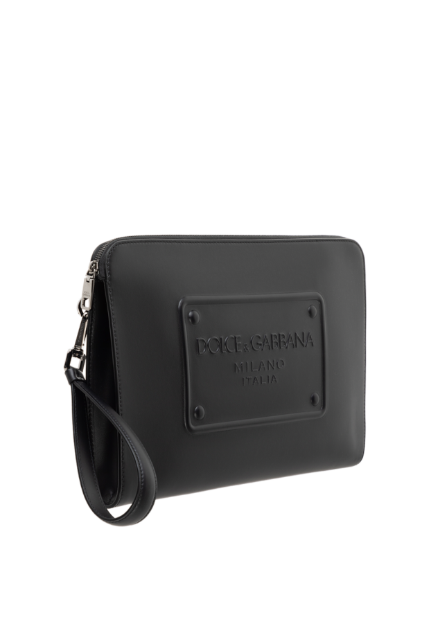 Dolce & Gabbana men's calfskin folder black 178076 - photo 3