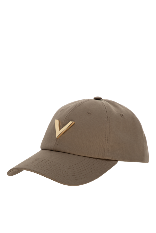 Valentino beige cotton and elastane cap for women 178099 - photo 3