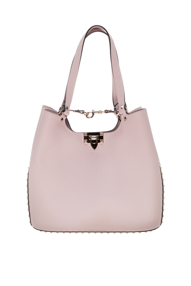 Valentino woman women's pink genuine leather bag buy with prices and photos 178109 - photo 1