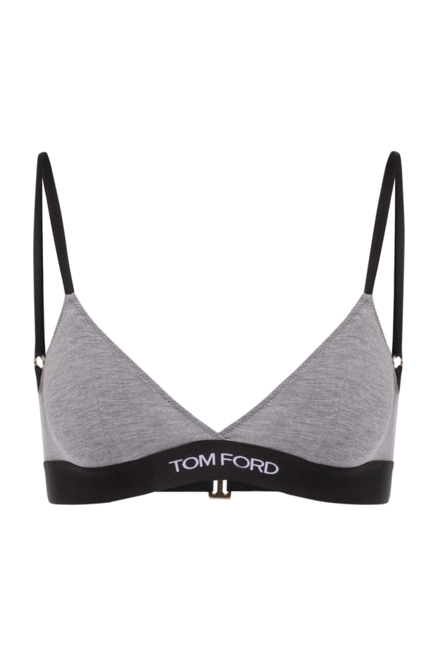 Tom Ford gray modal signature stretch bra 178110 - photo 1