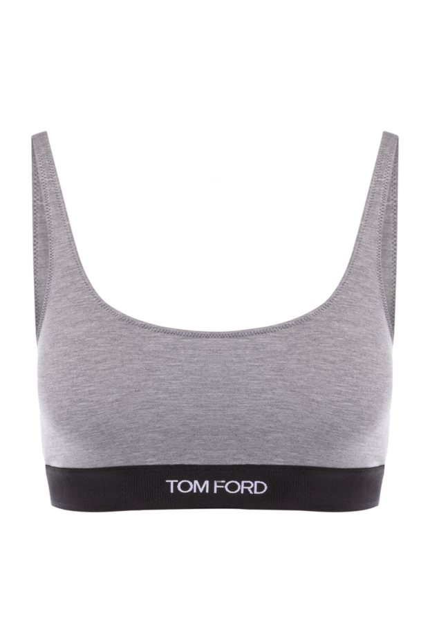 Tom Ford woman modal and elastane bra gray buy with prices and photos 178116 - photo 1