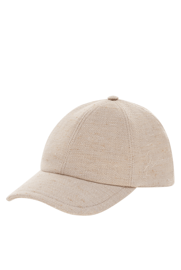 Peserico women's natural fabric cap in beige 178180 - photo 3