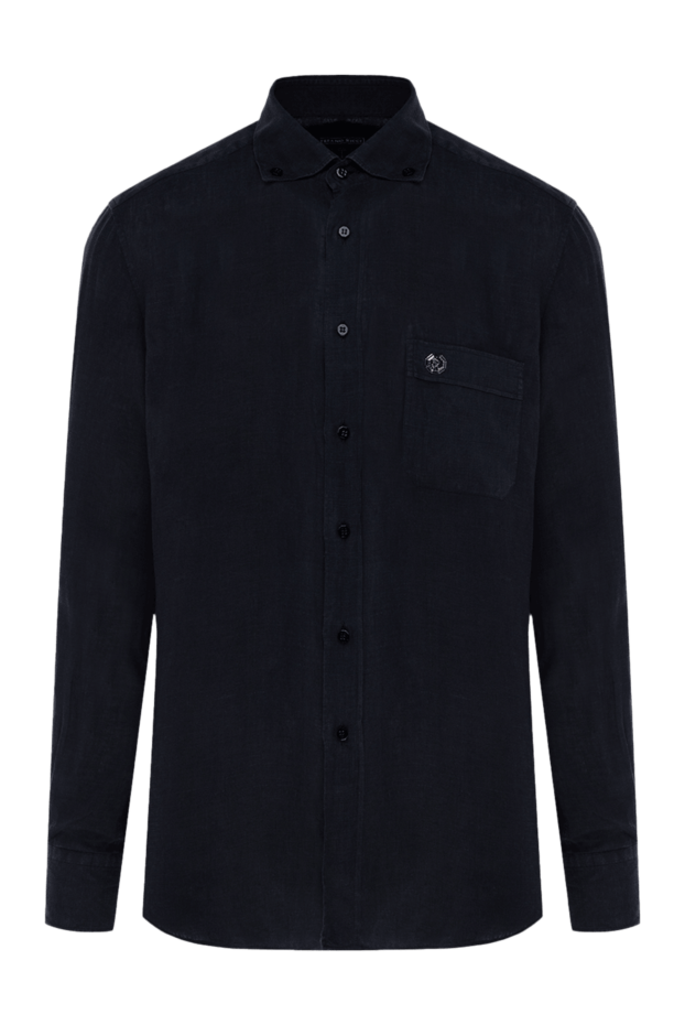 Stefano Ricci linen shirt for men black 178191 - photo 1