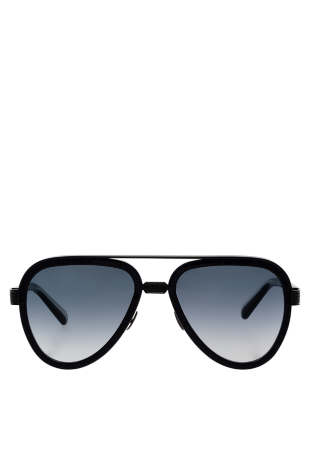 Stefano Ricci plastic sunglasses for sun protection blue for men 178202 - photo 1