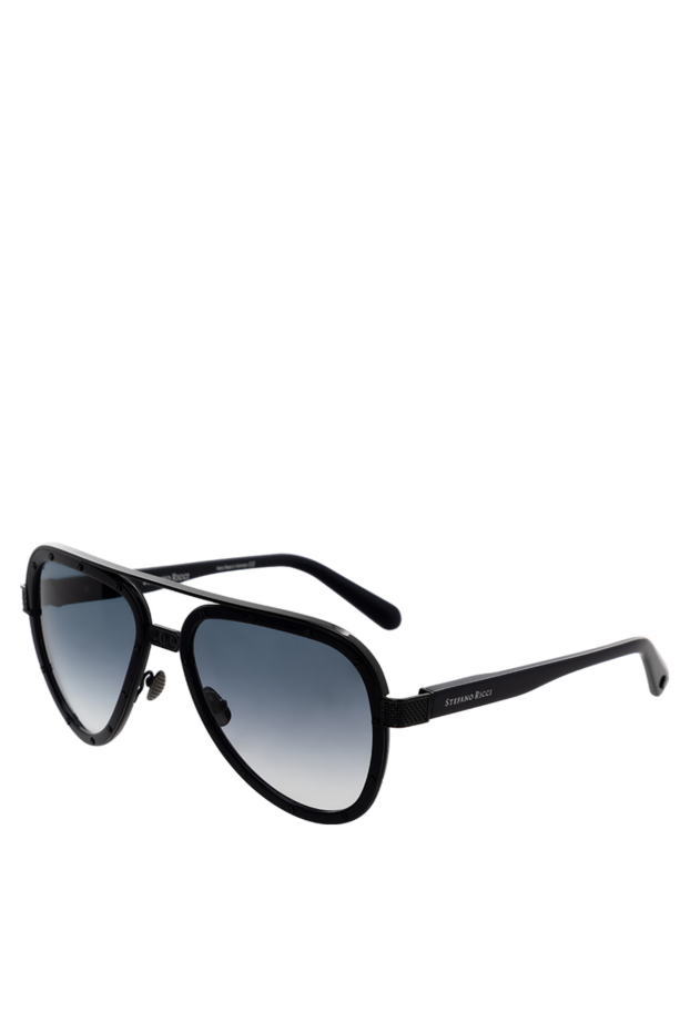 Stefano Ricci plastic sunglasses for sun protection blue for men 178202 - photo 2