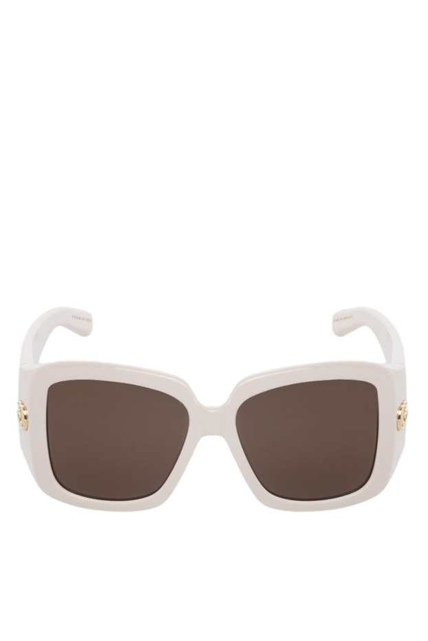 Gucci woman women's white plastic sunglasses buy with prices and photos 178396 - photo 1