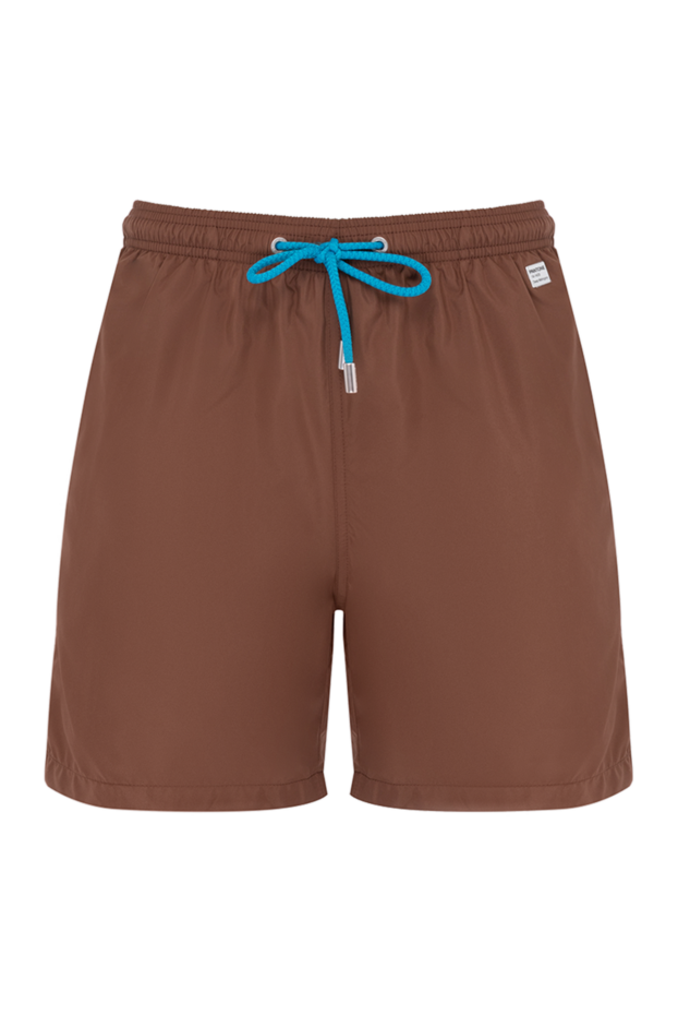 MC2 Saint Barth мужские шорты пляжные из полиэстера мужские коричневые купить с ценами и фото 178439 - фото 1